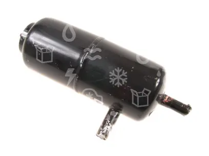 sběrač chladiva,  1,5 l, vstup 16 mm ODS, výstup 16 mm ODS, M8
